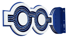 Rótulo luminoso Óptica Moscú