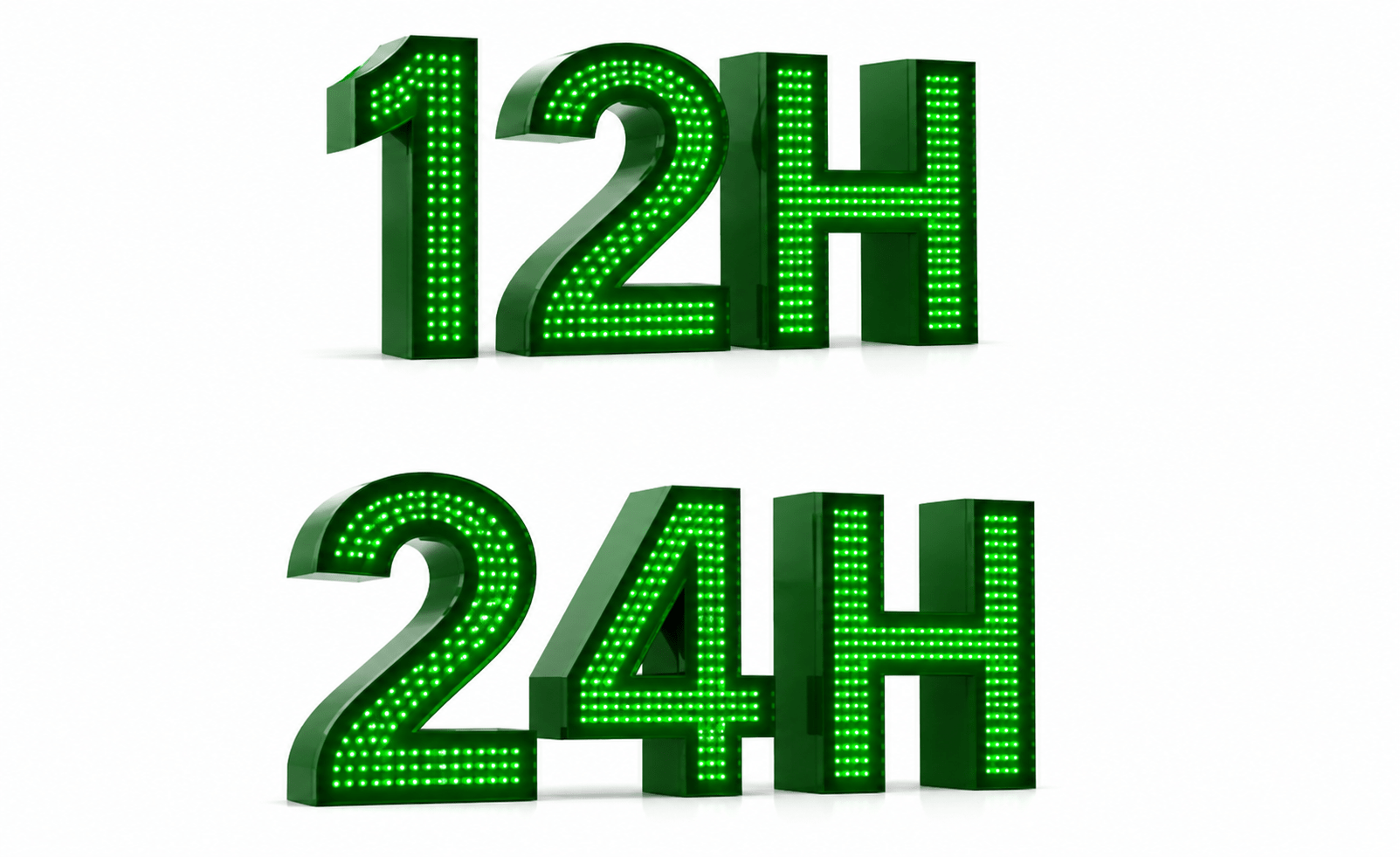 Rótulo 12H / 24H
